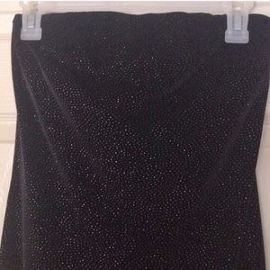 VELVET MAXI DRESS WITH SPARKLE